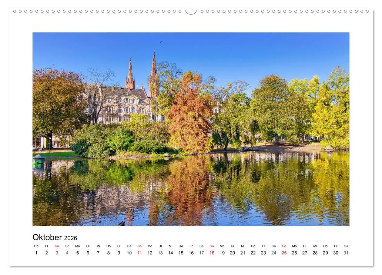 Bild: 9783457957653 | Wiesbaden Kurstadt mit Charme und Flair (Wandkalender 2026 DIN A2...