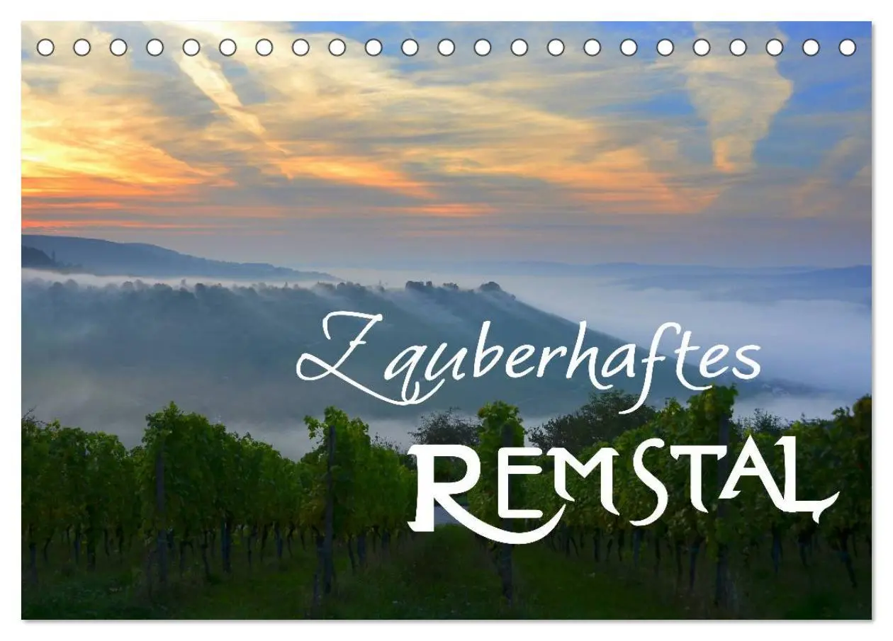 Cover: 9783516047653 | Zauberhaftes Remstal (Tischkalender 2026 DIN A5 quer), CALVENDO...