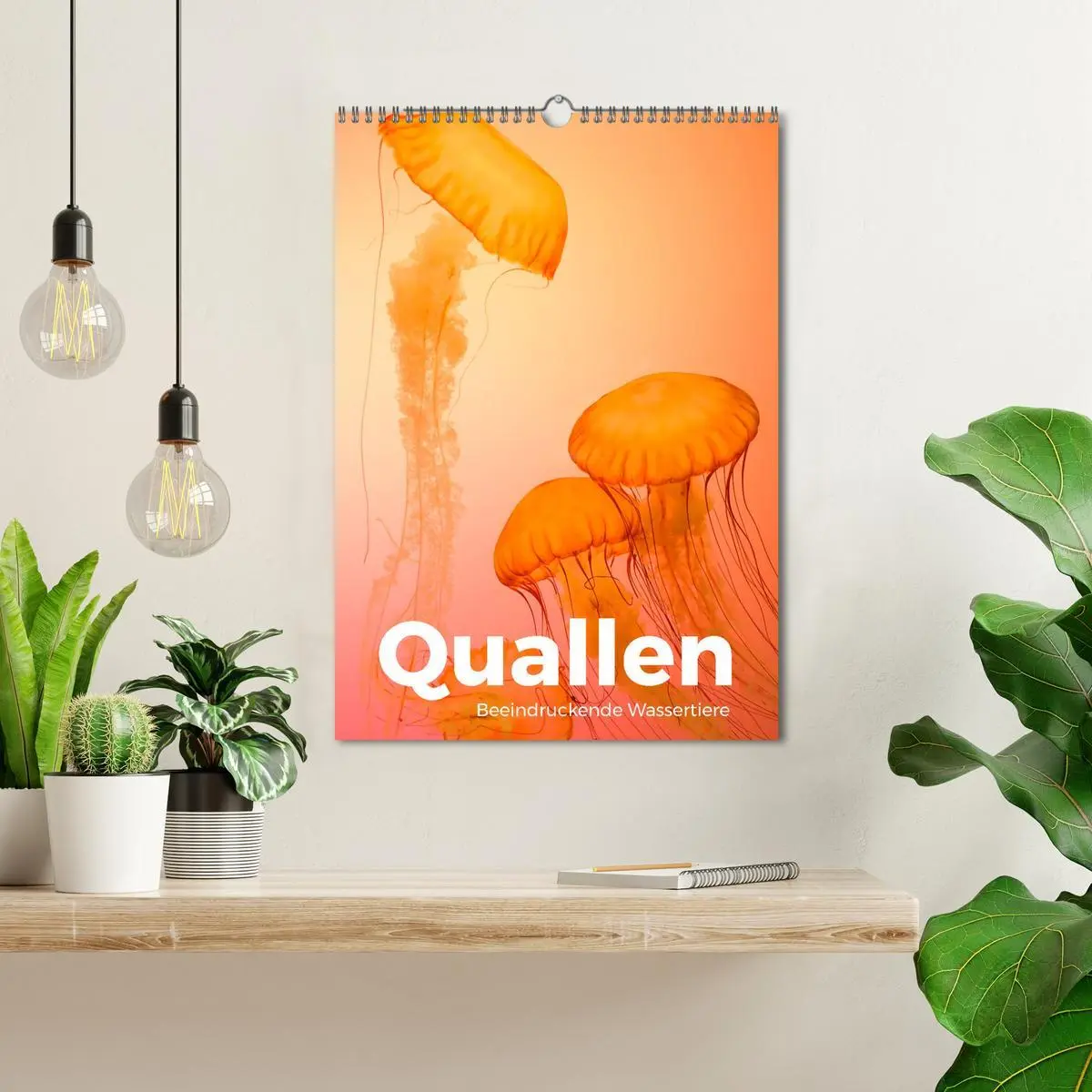 Bild: 9783516357653 | Quallen - Beeindruckende Wassertiere (Wandkalender 2026 DIN A3...