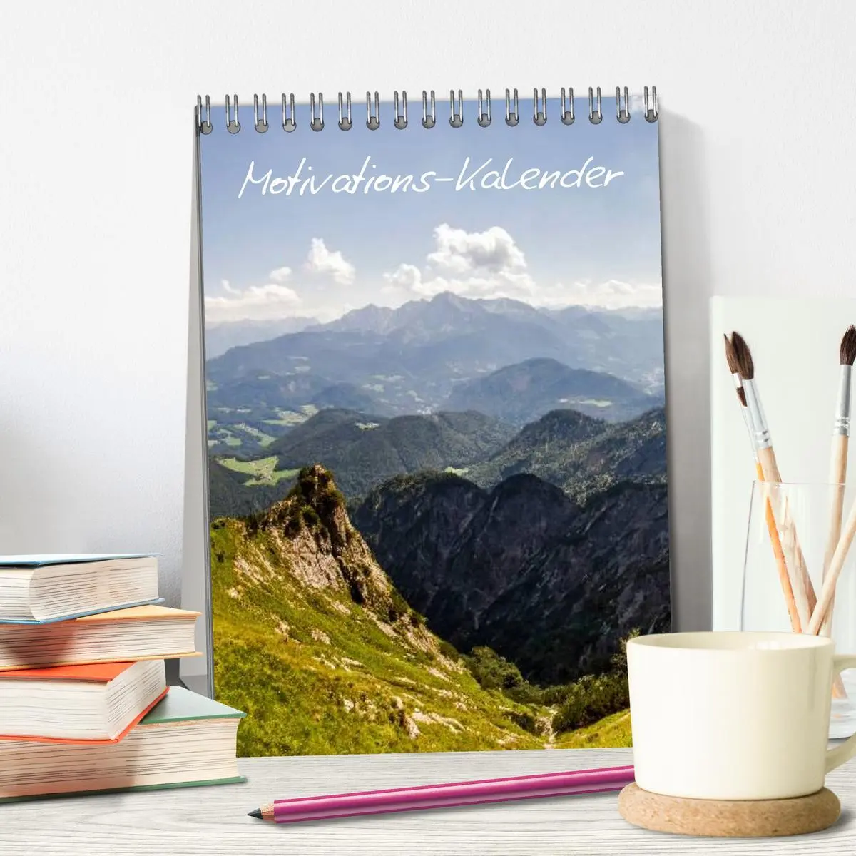 Bild: 9783516427653 | Motivationskalender 2026 (Tischkalender 2026 DIN A5 hoch), CALVENDO...
