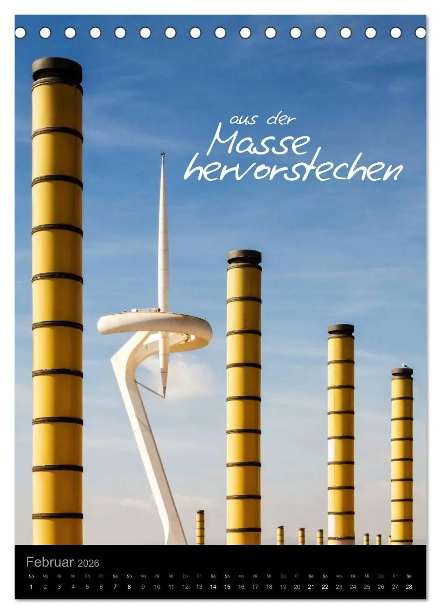 Bild: 9783516427653 | Motivationskalender 2026 (Tischkalender 2026 DIN A5 hoch), CALVENDO...