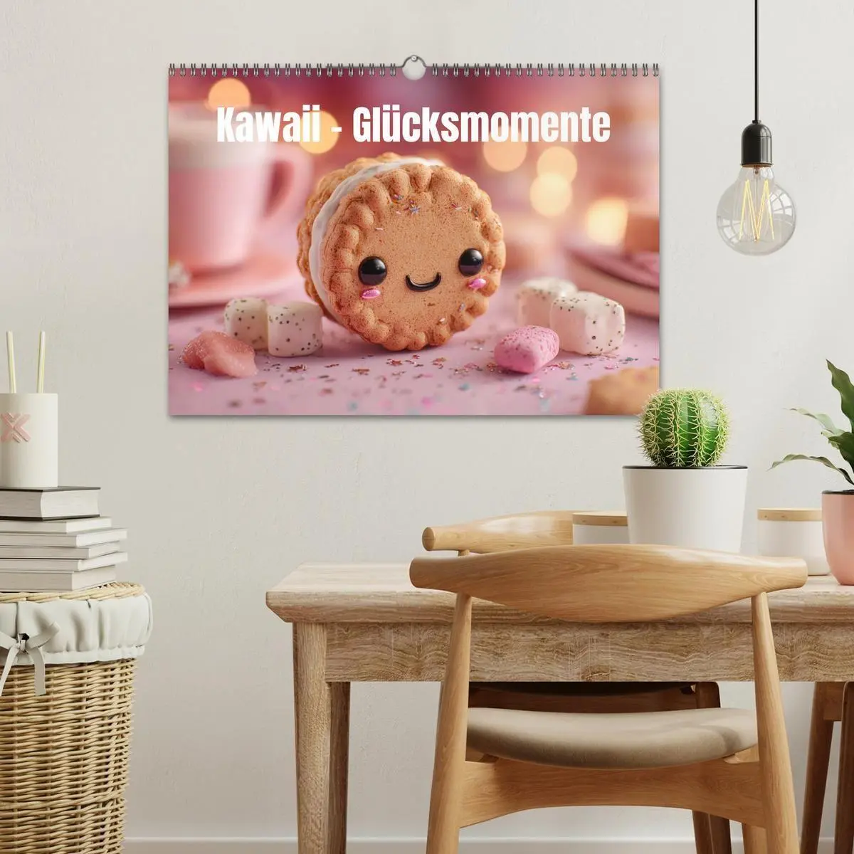 Bild: 9783516737653 | Kawaii-Glücksmomente (Wandkalender 2026 DIN A3 quer), CALVENDO...
