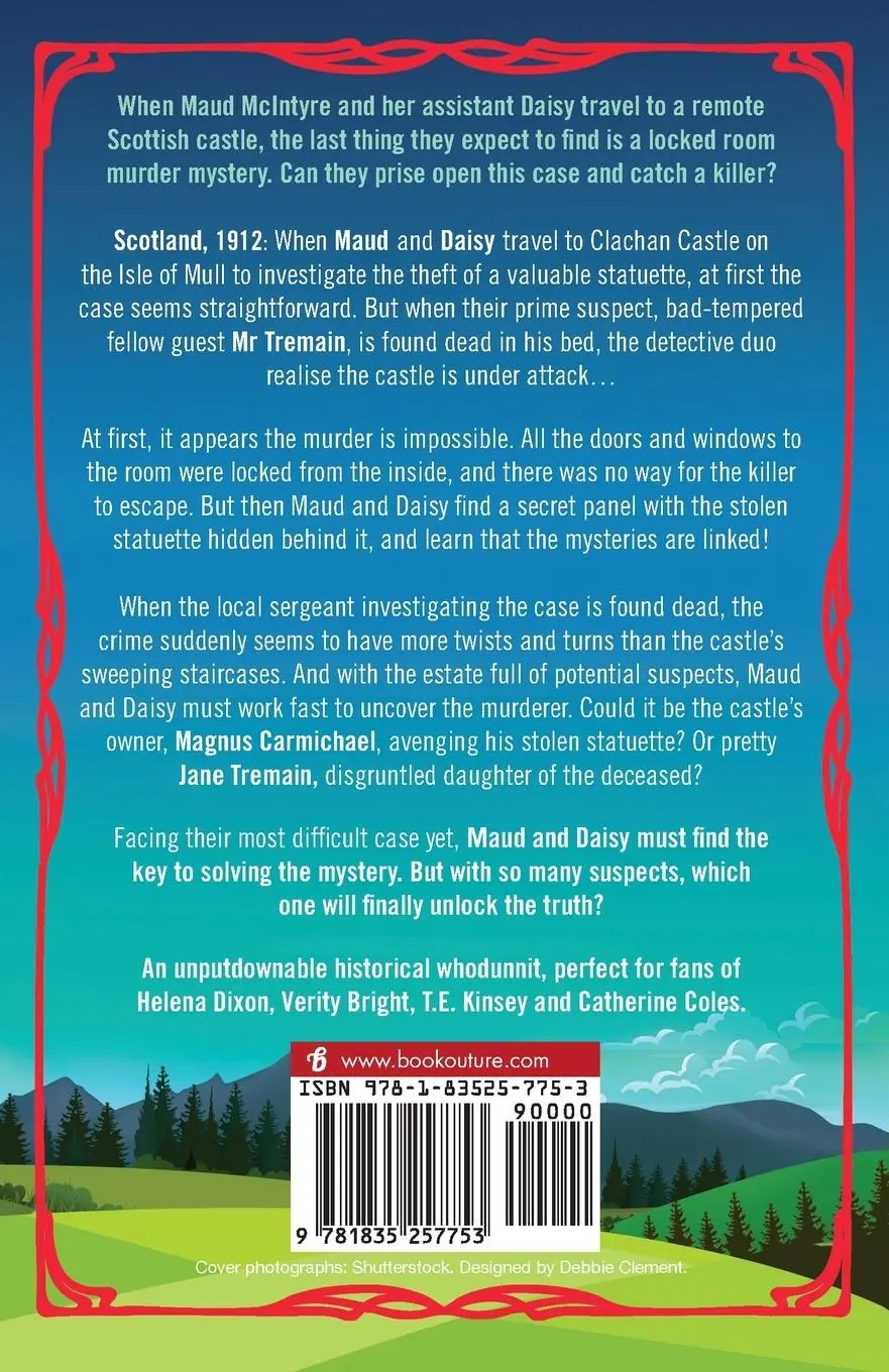 Rückseite: 9781835257753 | Death in a Scottish Castle | Lydia Travers | Taschenbuch | Englisch