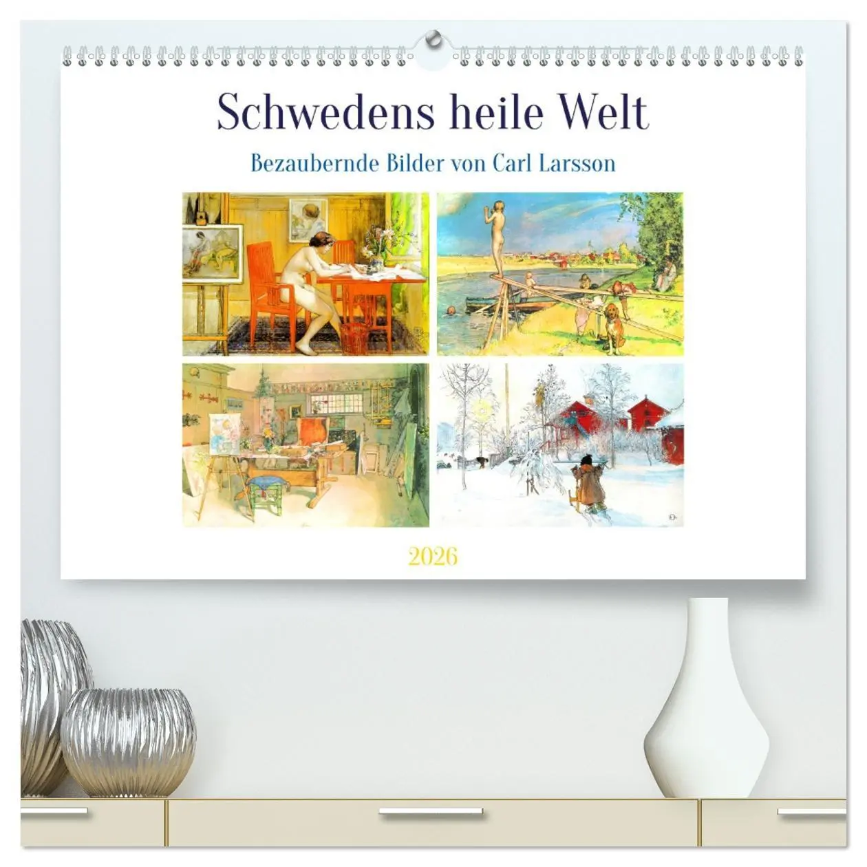 Cover: 9783457497753 | Schwedens heile Welt (hochwertiger Premium Wandkalender 2026 DIN A2...
