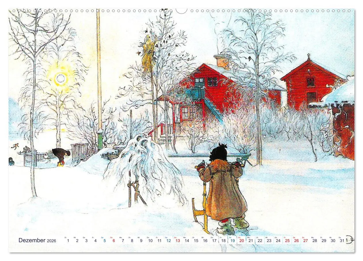 Bild: 9783457497753 | Schwedens heile Welt (hochwertiger Premium Wandkalender 2026 DIN A2...