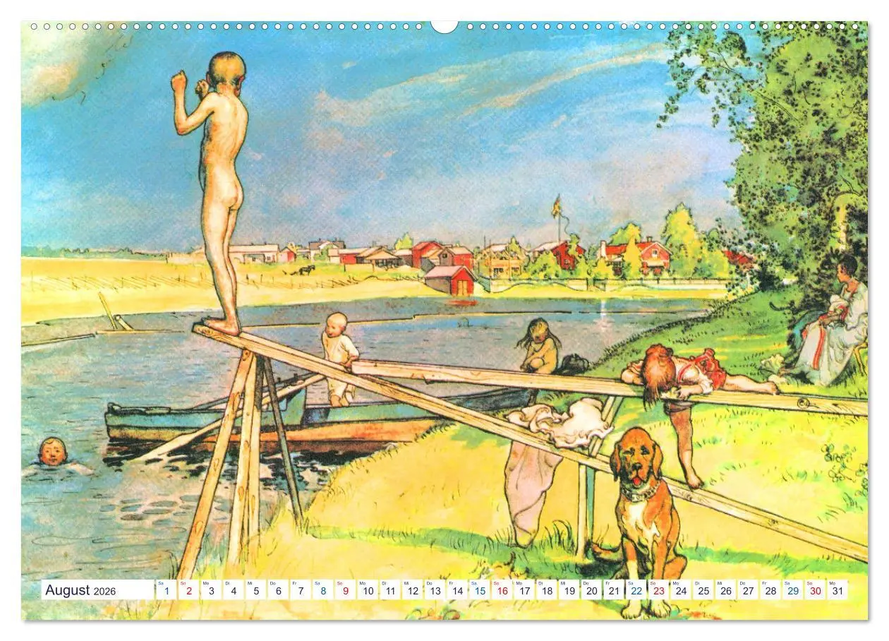 Bild: 9783457497753 | Schwedens heile Welt (hochwertiger Premium Wandkalender 2026 DIN A2...
