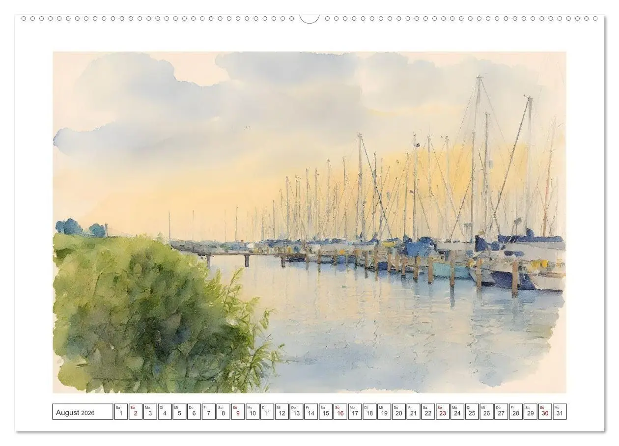 Bild: 9783516657753 | Zauberhafte Motive rund um's Ijsselmeer (Wandkalender 2026 DIN A2...