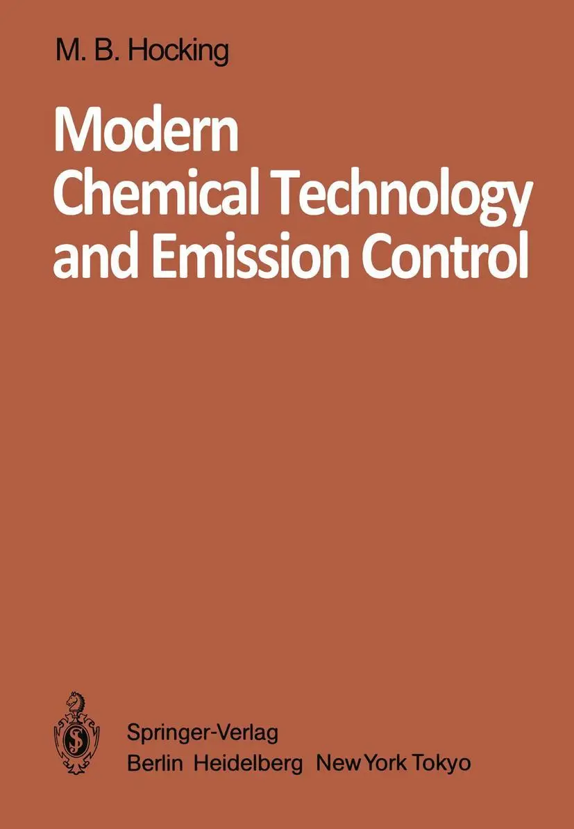Cover: 9783642697753 | Modern Chemical Technology and Emission Control | M. B. Hocking | Buch