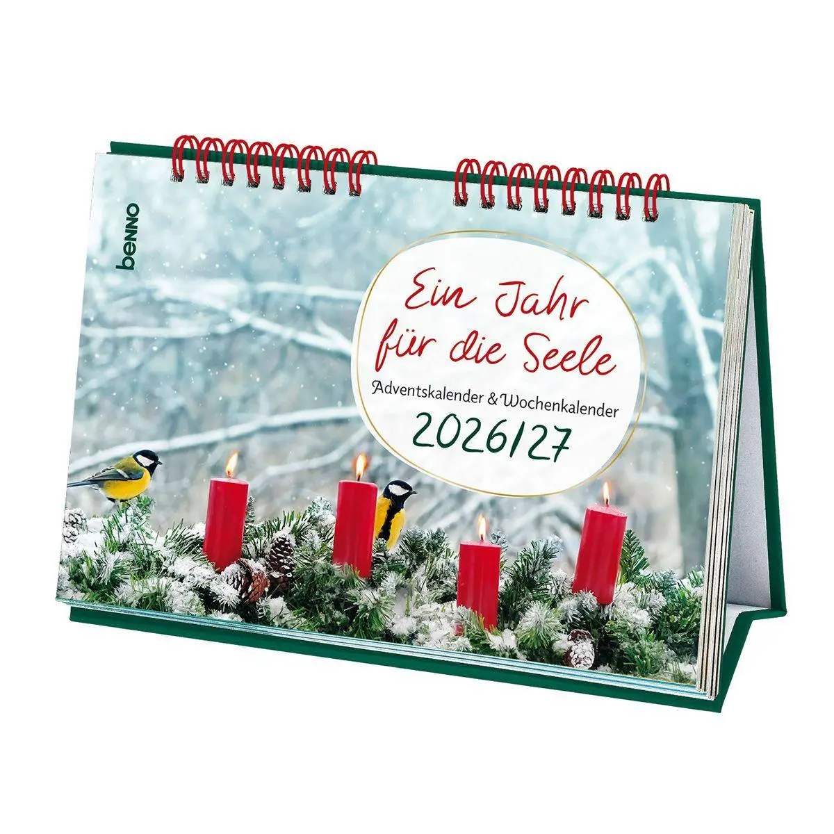 Cover: 9783746267753 | Ein Jahr für die Seele 2026/2027 | Kalender | Spiralbindung | 43 S.