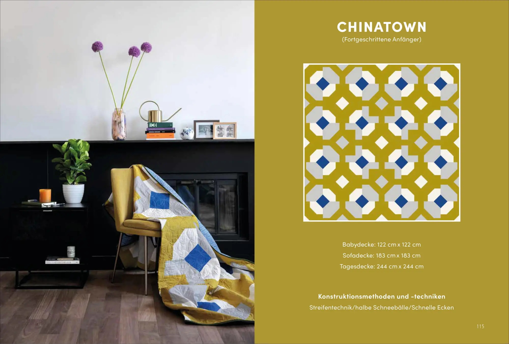 Bild: 9783841067753 | Quilten mit der Nähmaschine | 30 moderne Patchwork-Looks | Wendy Chow