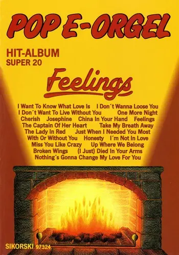 Cover: 9790003027753 | Pop E-Orgel Hit-Album Super 20: Feelings | Songbuch (E-Orgel) | Buch