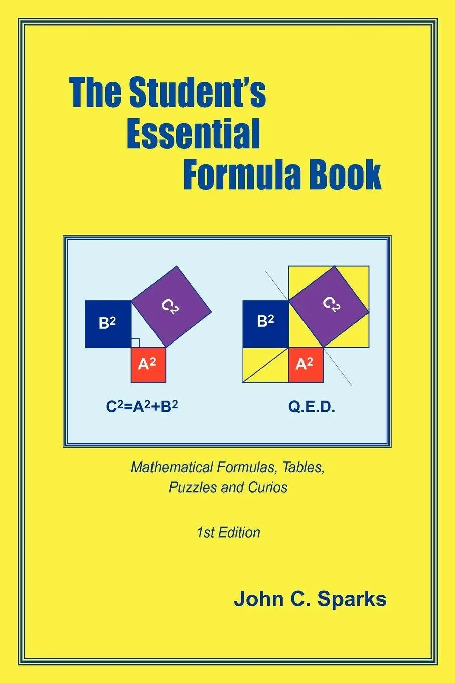 Cover: 9781418457853 | The Student's Essential Formula Book | 1st Edition | John C. Sparks