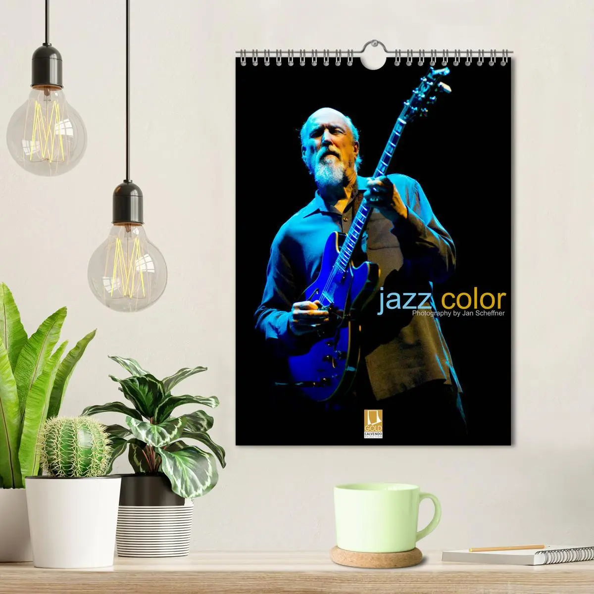 Bild: 9783516407853 | jazz color (Wandkalender 2026 DIN A4 hoch), CALVENDO Monatskalender