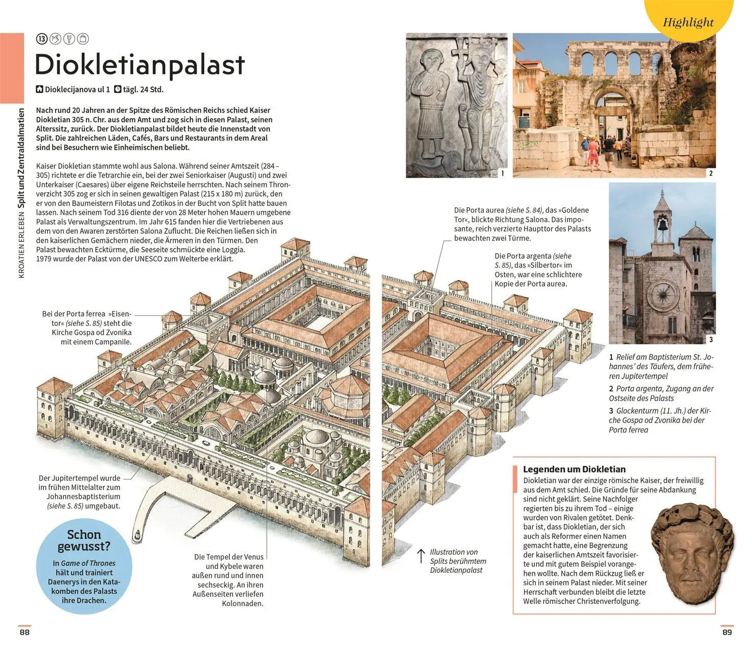 Bild: 9783734207853 | Vis-à-Vis Reiseführer Kroatien | Mit detailreichen 3-D-Illustrationen
