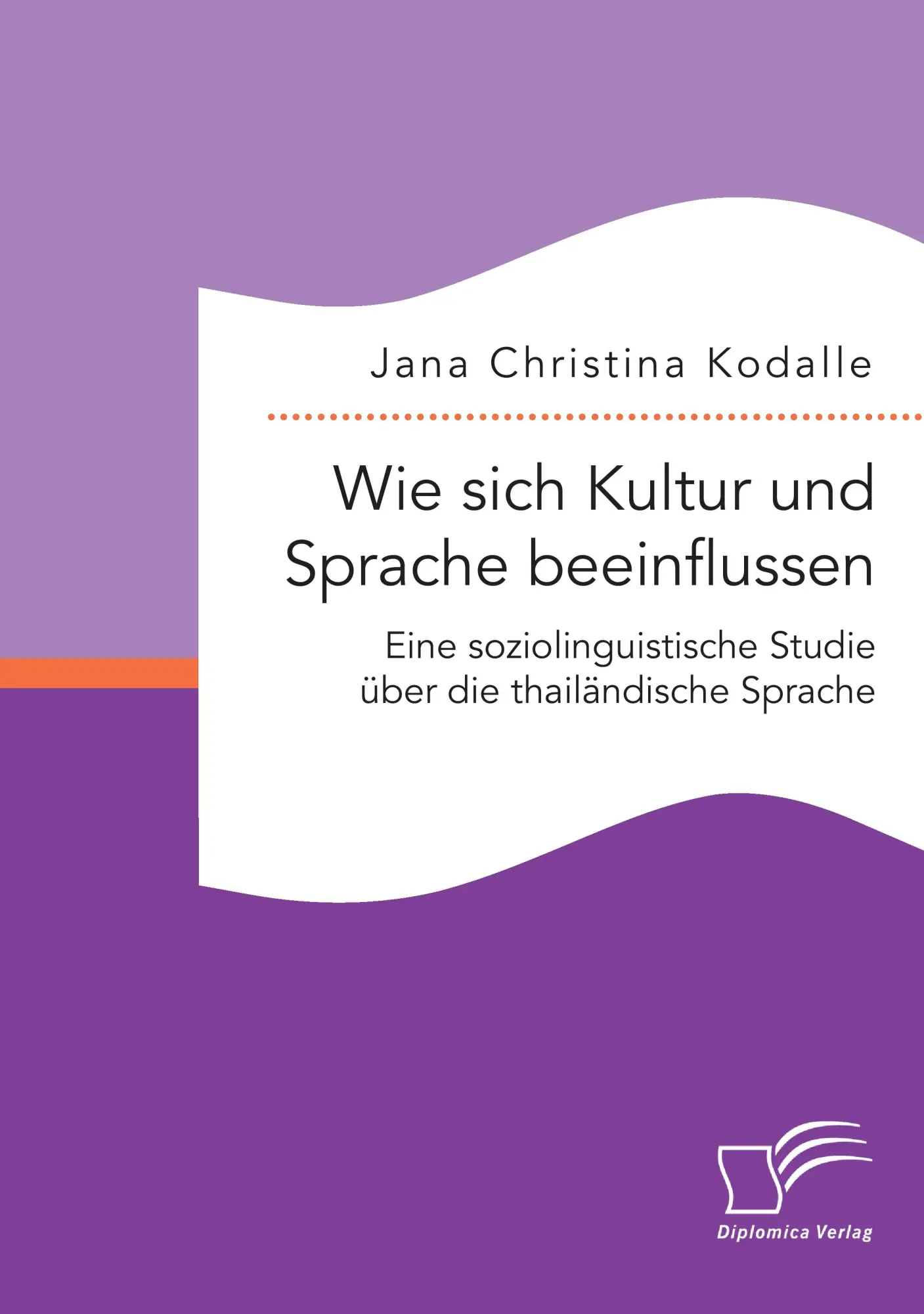 Cover: 9783959347853 | Wie sich Kultur und Sprache beeinflussen: Eine soziolinguistische...