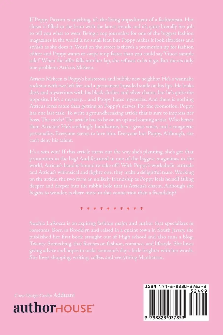 Rückseite: 9798823037853 | Diaries Of A Fashionista | Sophia Larocca | Taschenbuch | Englisch