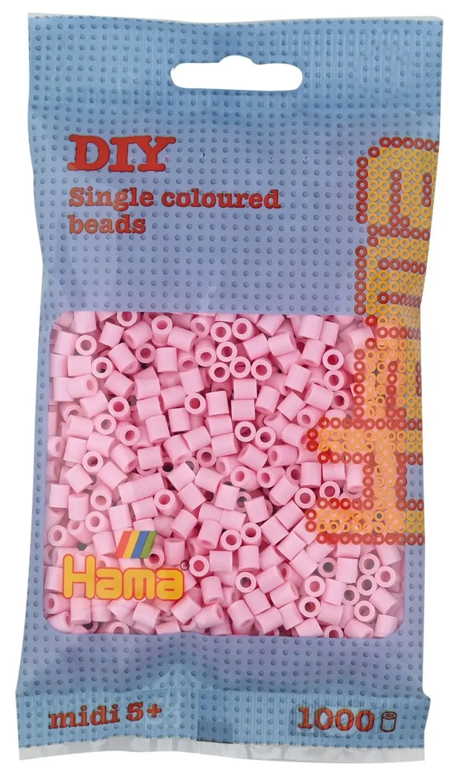 Cover: 28178207953 | Hama 207-95 - Beutel mit Midi Bügelperlen Rose, 1000 Stück | Deutsch