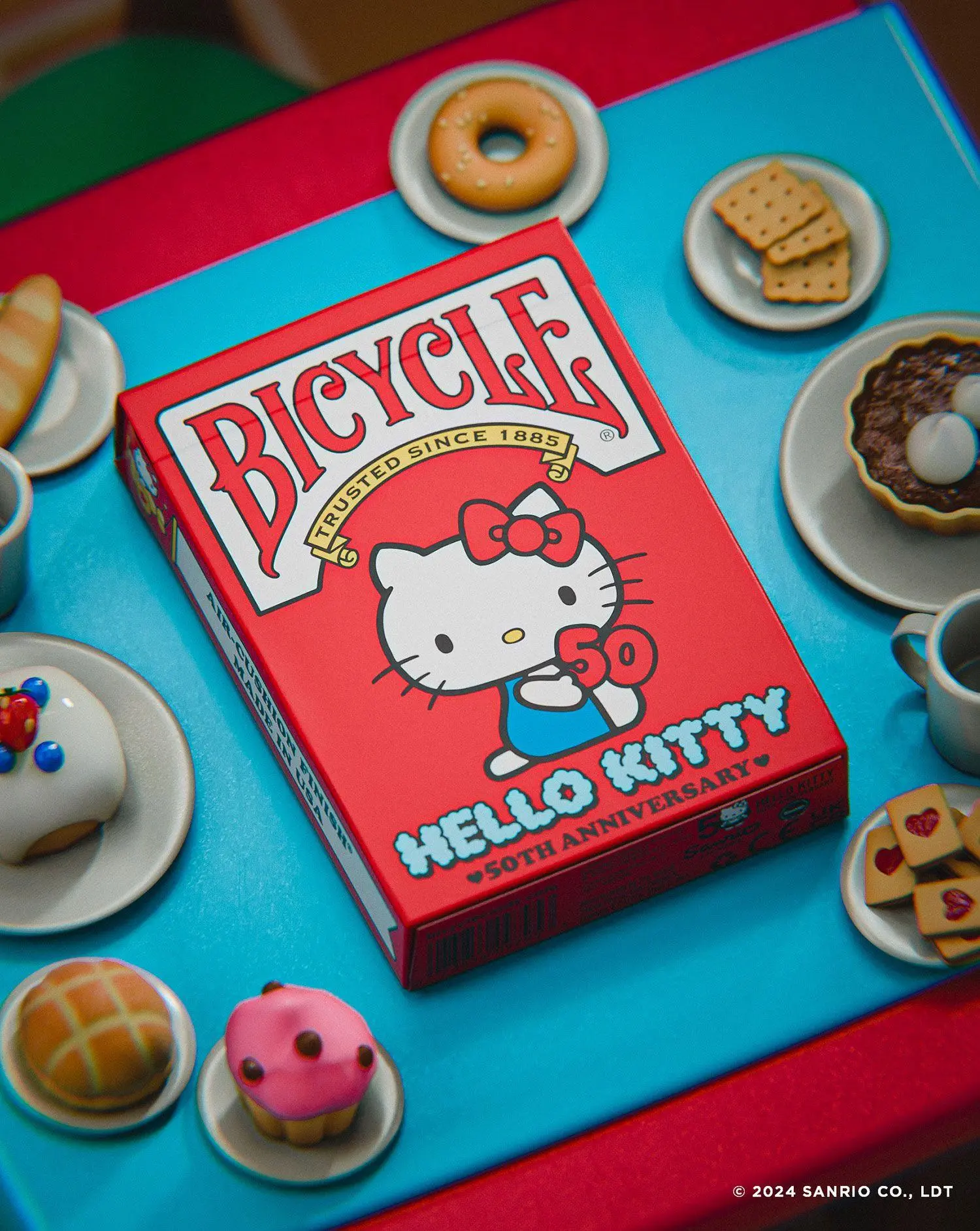 Bild: 73854097953 | Bicycle® Hello Kitty - 50th Anniversary (Designer Spielkarten,...