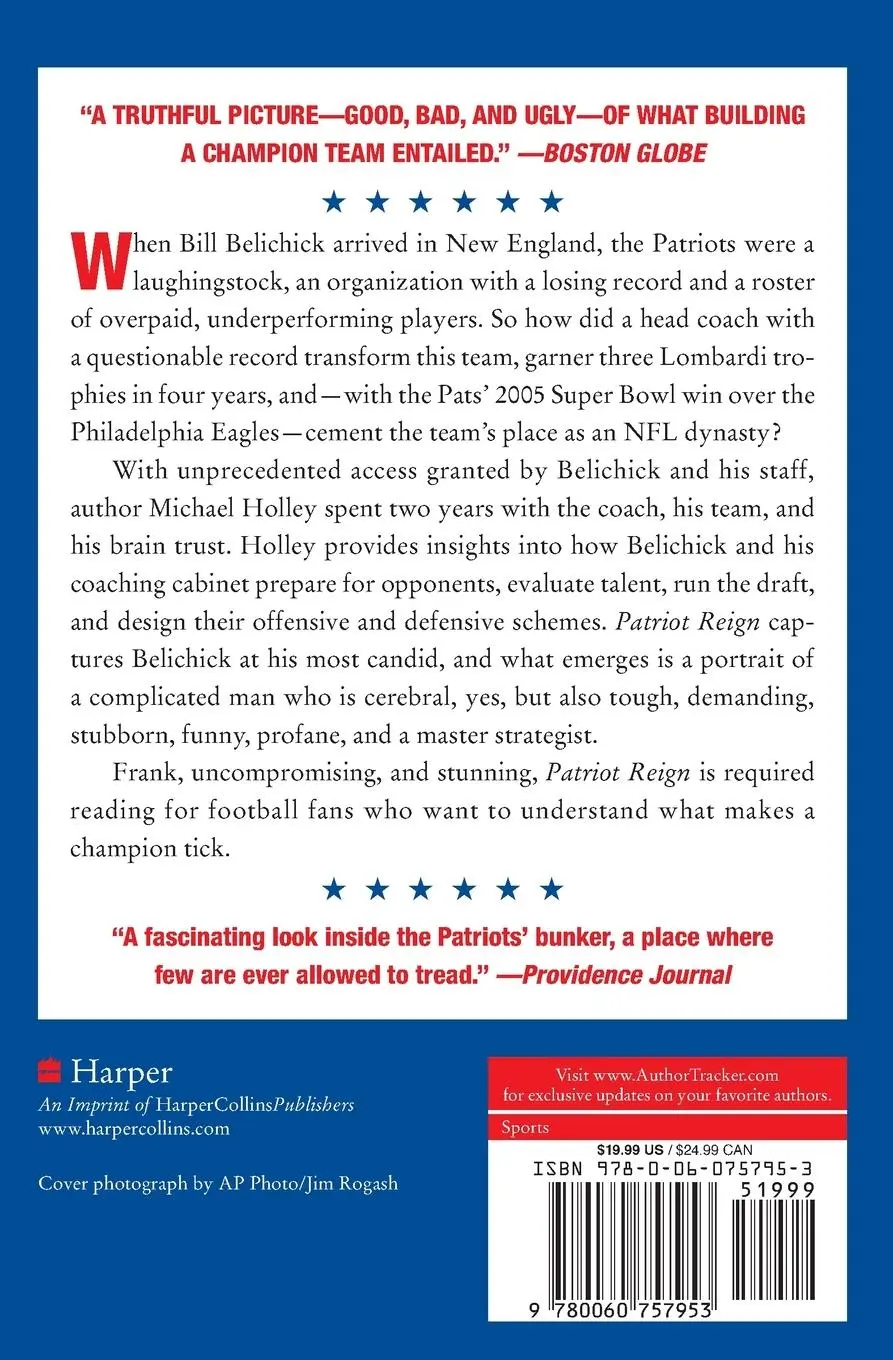 Rückseite: 9780060757953 | Patriot Reign | Michael Holley | Taschenbuch | Englisch | 2005