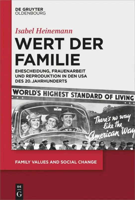 Cover: 9783110707953 | Wert der Familie | Isabel Heinemann | Taschenbuch | XIII | Deutsch