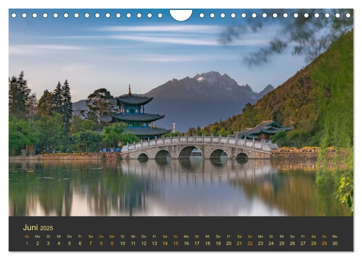 Bild: 9783435387953 | Yunnan - Magische Orte (Wandkalender 2025 DIN A4 quer), CALVENDO...