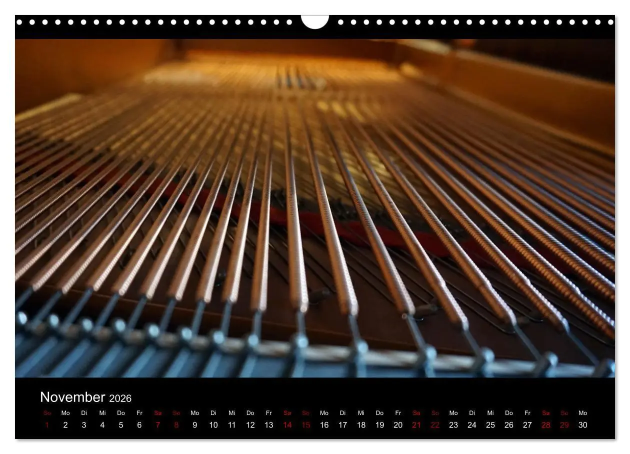 Bild: 9783457547953 | Klavier Momente (Wandkalender 2026 DIN A3 quer), CALVENDO...