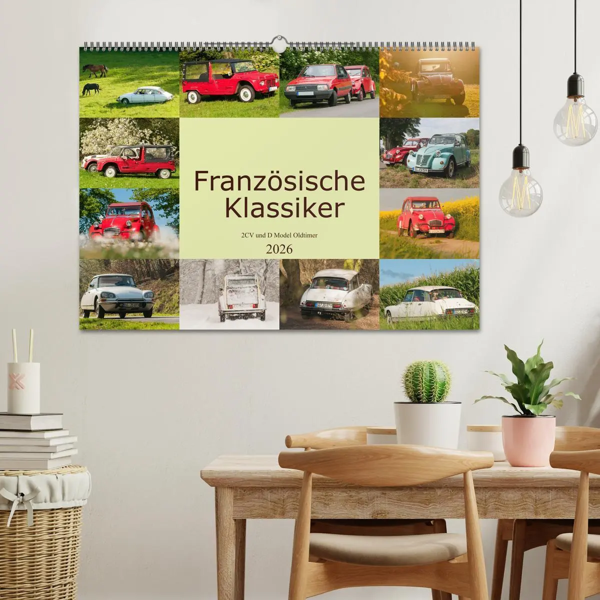 Bild: 9783457617953 | Französische Klassiker - 2CV und D Modell Oldtimer (Wandkalender...
