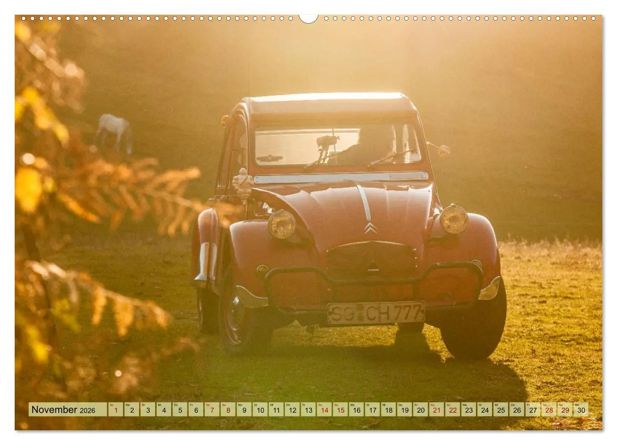 Bild: 9783457617953 | Französische Klassiker - 2CV und D Modell Oldtimer (Wandkalender...