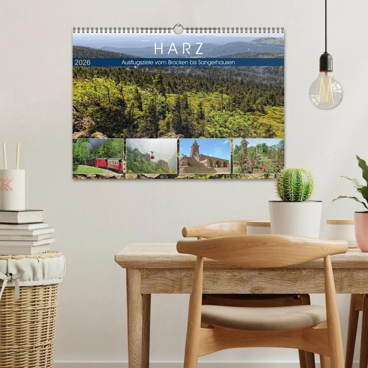 Bild: 9783457787953 | Harz - Ausflugsziele vom Brocken bis Sangerhausen (Wandkalender...
