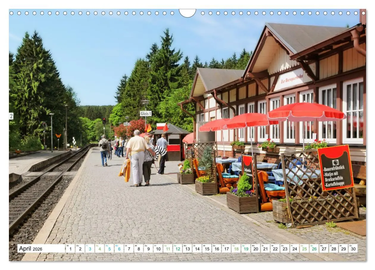 Bild: 9783457787953 | Harz - Ausflugsziele vom Brocken bis Sangerhausen (Wandkalender...
