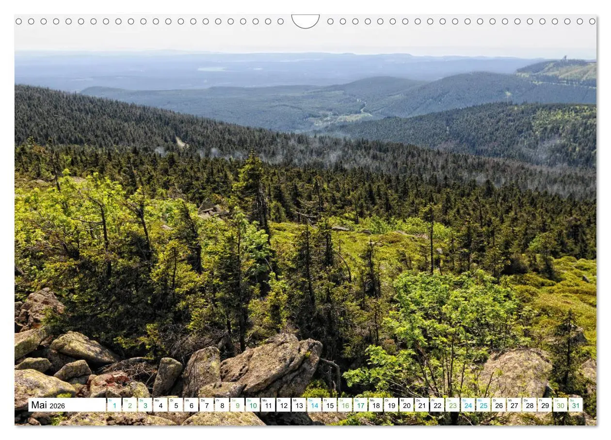 Bild: 9783457787953 | Harz - Ausflugsziele vom Brocken bis Sangerhausen (Wandkalender...