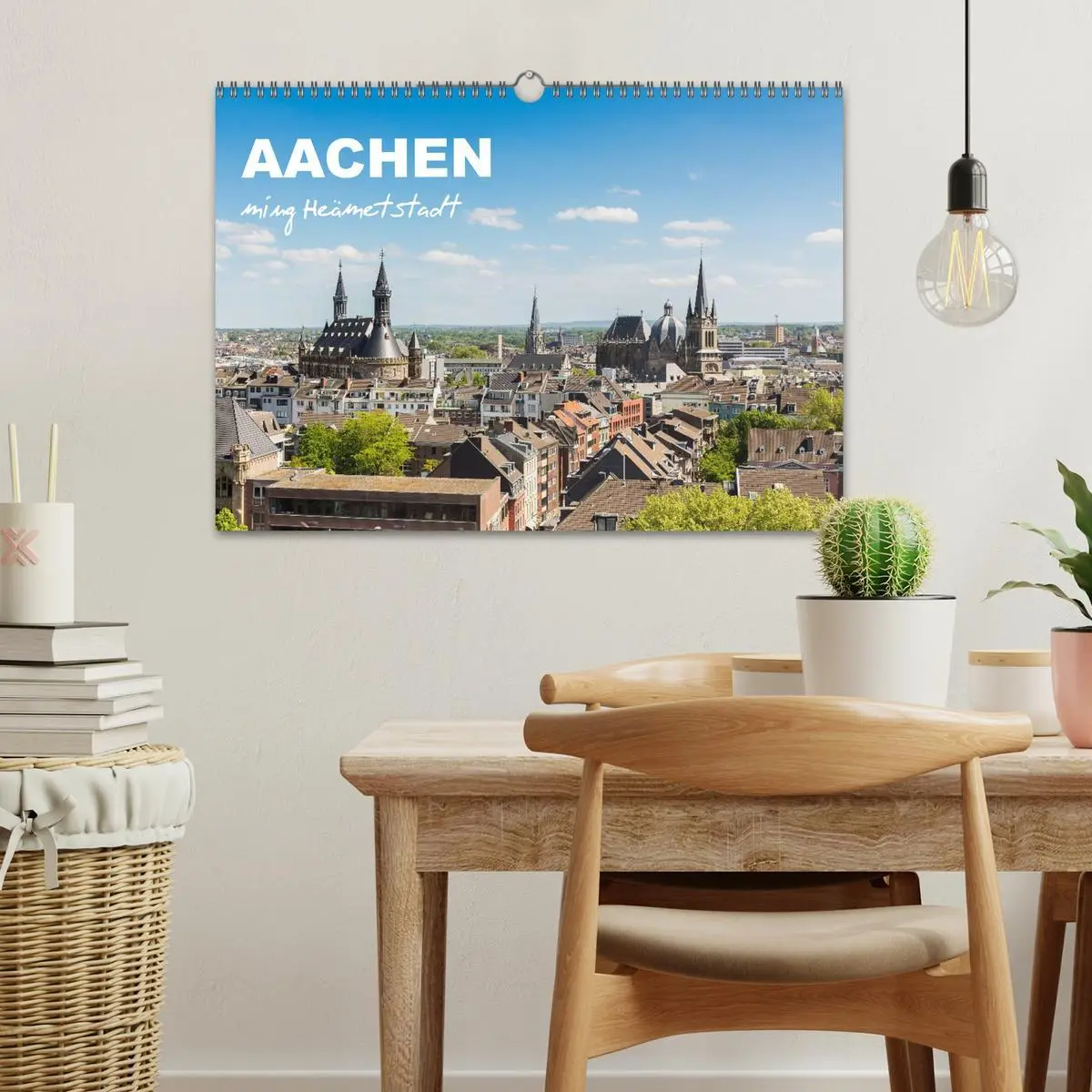 Bild: 9783516017953 | Aachen - ming Heämetstadt (Wandkalender 2026 DIN A3 quer), CALVENDO...