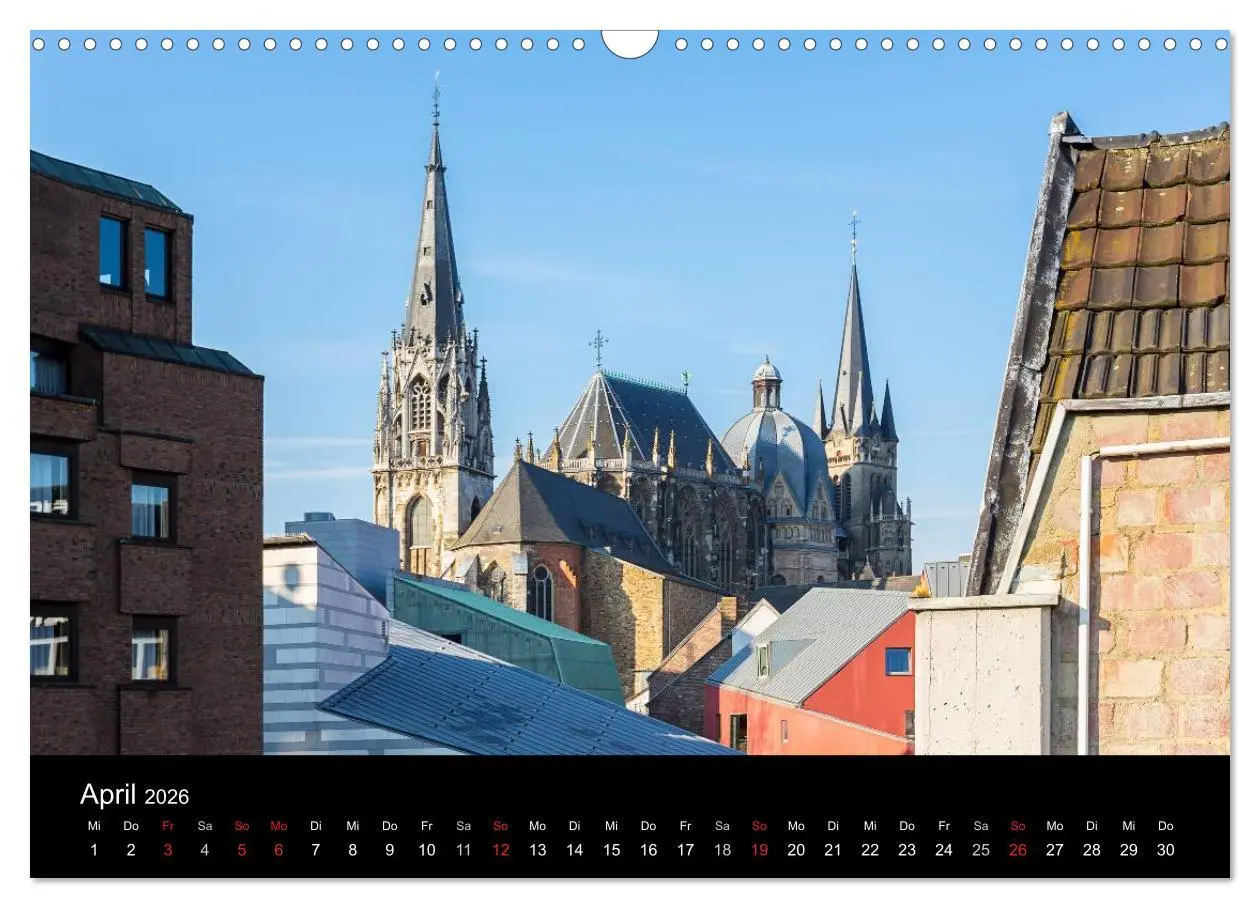 Bild: 9783516017953 | Aachen - ming Heämetstadt (Wandkalender 2026 DIN A3 quer), CALVENDO...