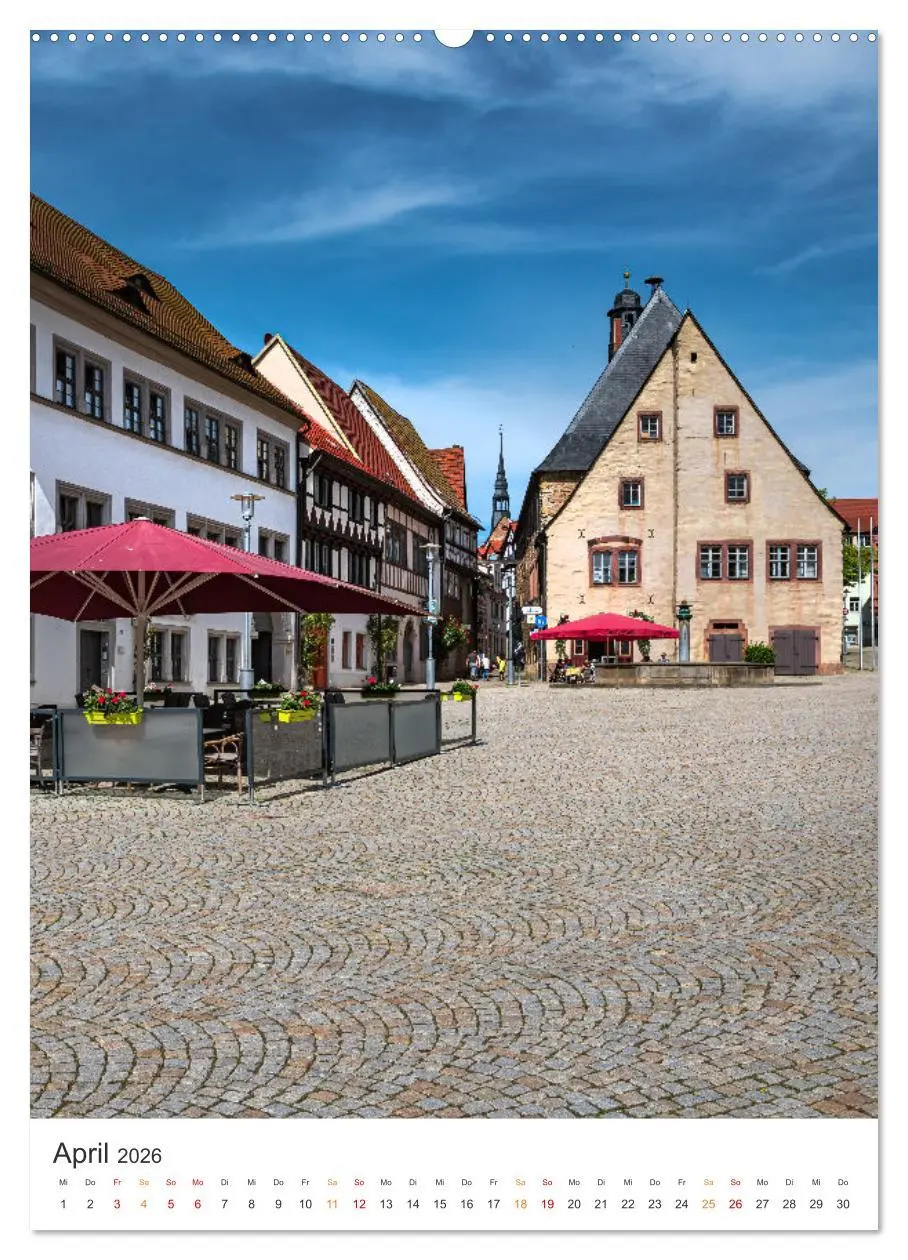Bild: 9783516327953 | Die Stadt Sangerhausen (hochwertiger Premium Wandkalender 2026 DIN...