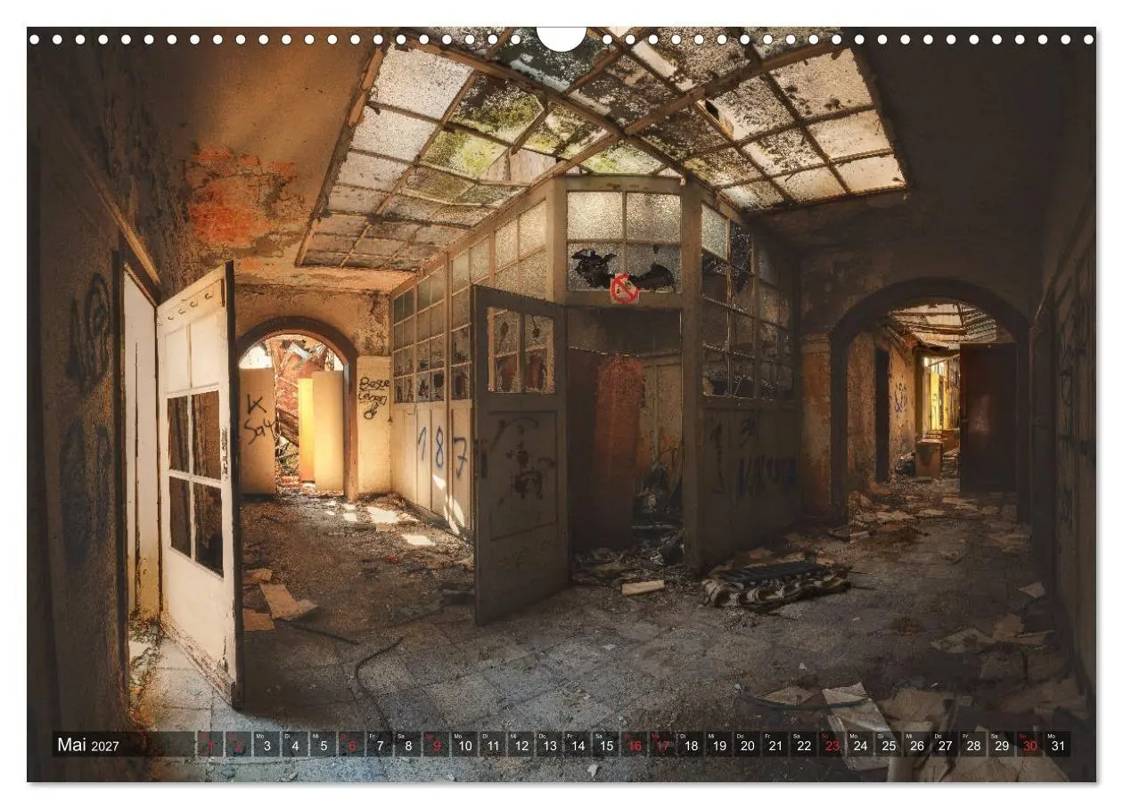 Bild: 9783569587953 | Faszination - Lost Places (Wandkalender 2027 DIN A3 quer), CALVENDO...