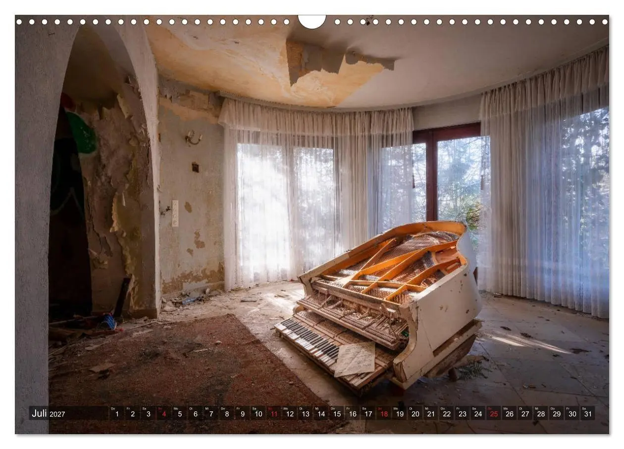 Bild: 9783569587953 | Faszination - Lost Places (Wandkalender 2027 DIN A3 quer), CALVENDO...