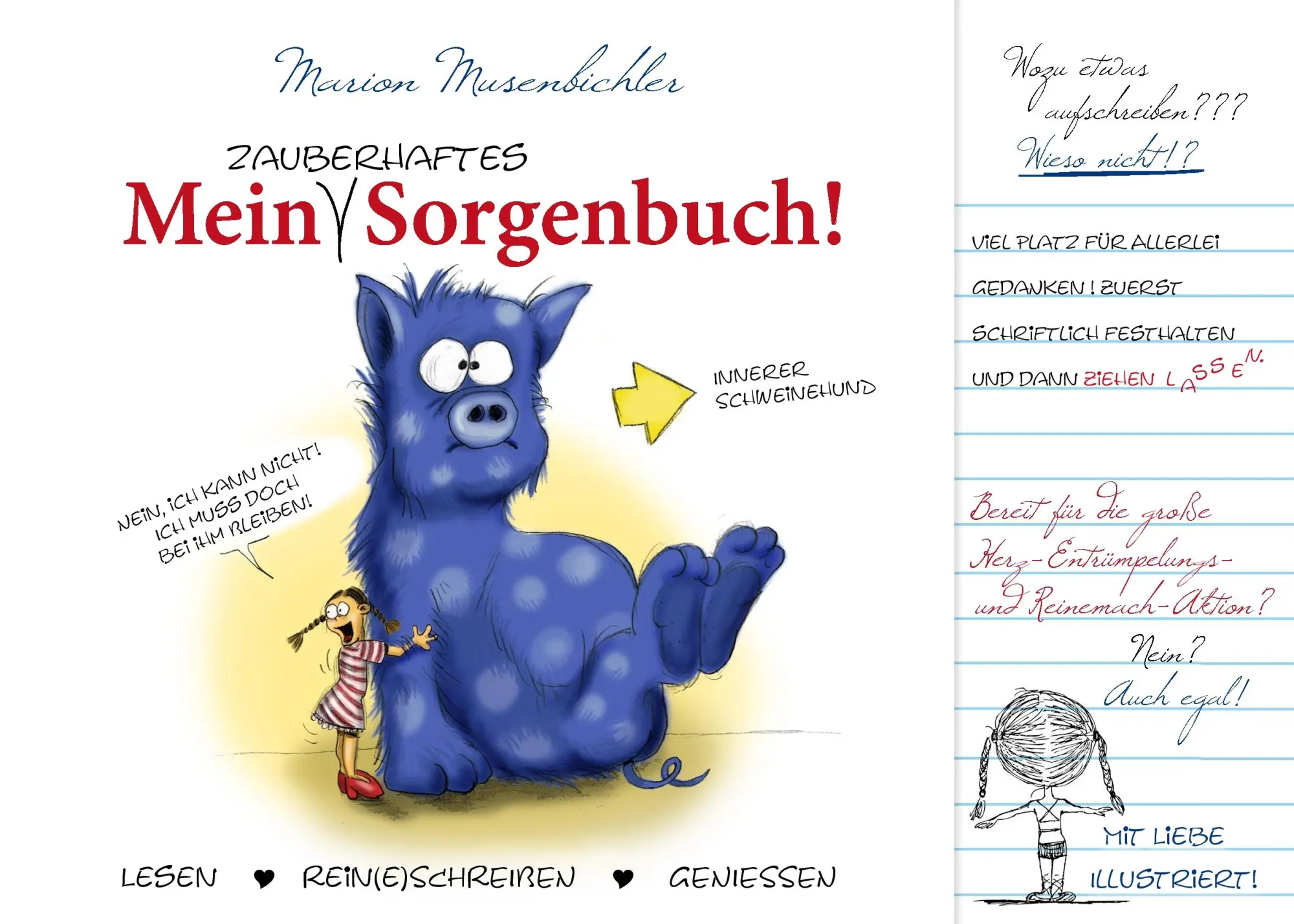 Cover: 9783738637953 | Mein zauberhaftes Sorgenbuch! | Marion Musenbichler | Taschenbuch
