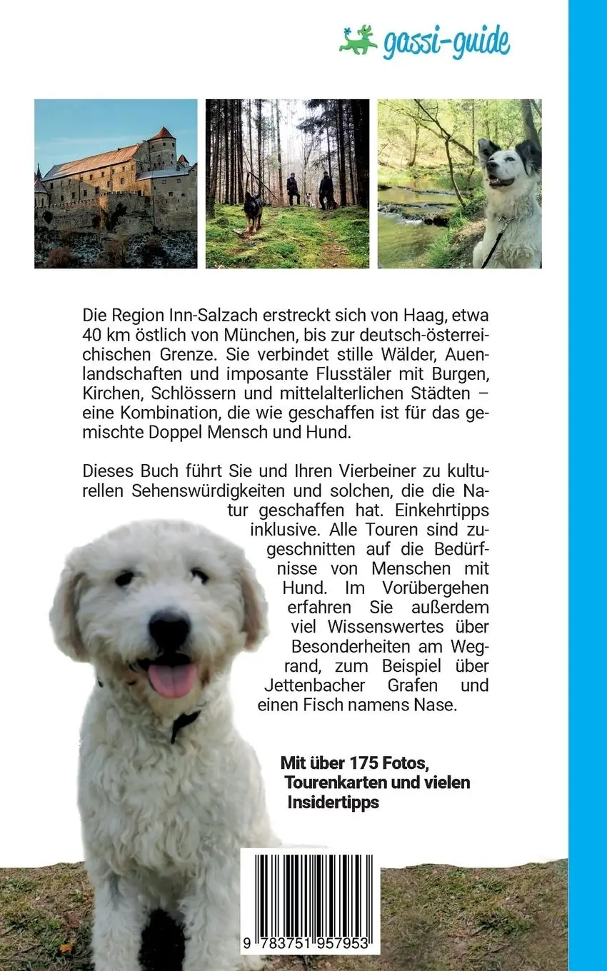 Rückseite: 9783751957953 | Die schönsten Touren mit Hund in der Region Inn-Salzach | Taschenbuch