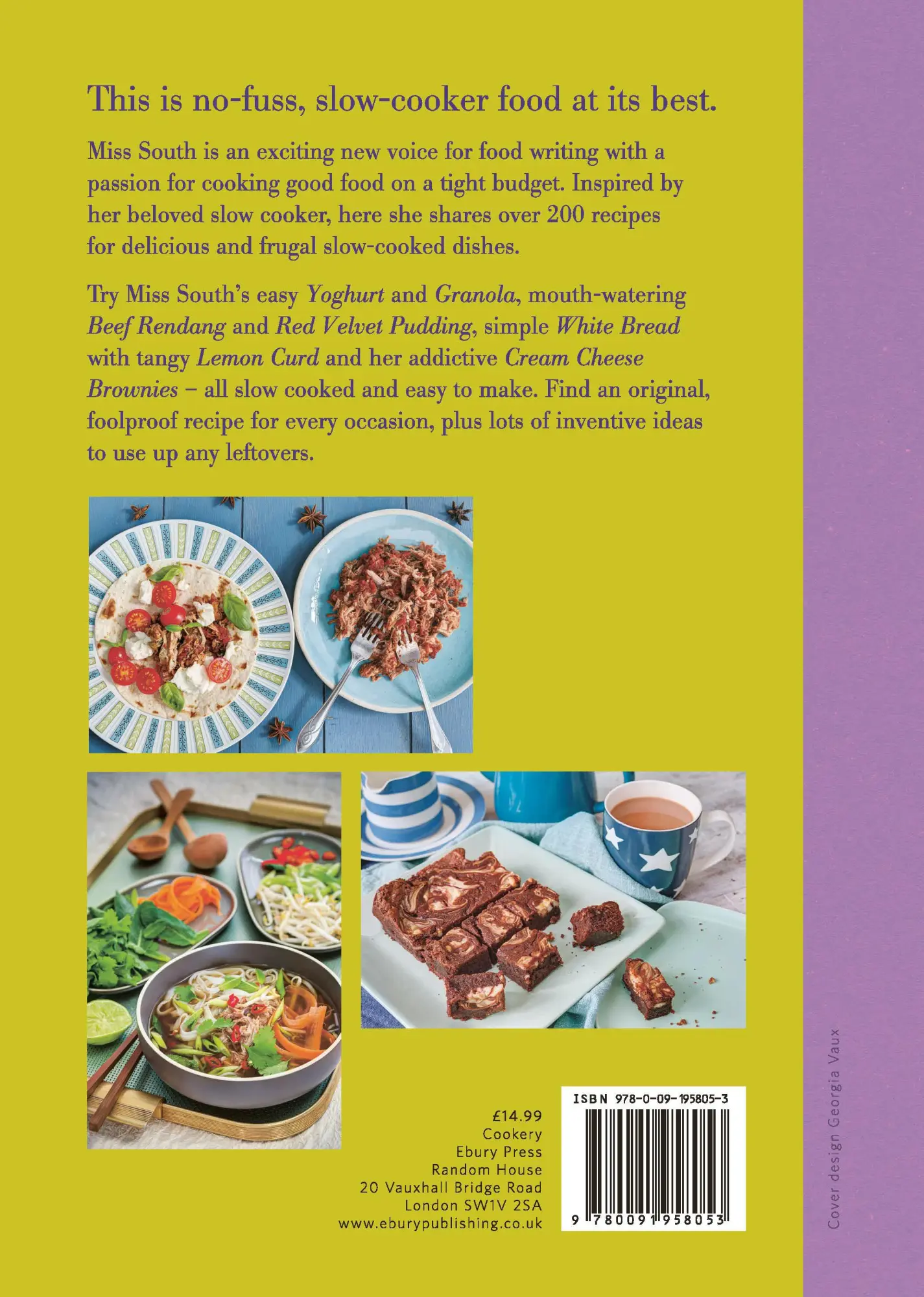 Rückseite: 9780091958053 | Slow Cooked: Miss South's Easy, Thrifty and Delicious Recipes for...
