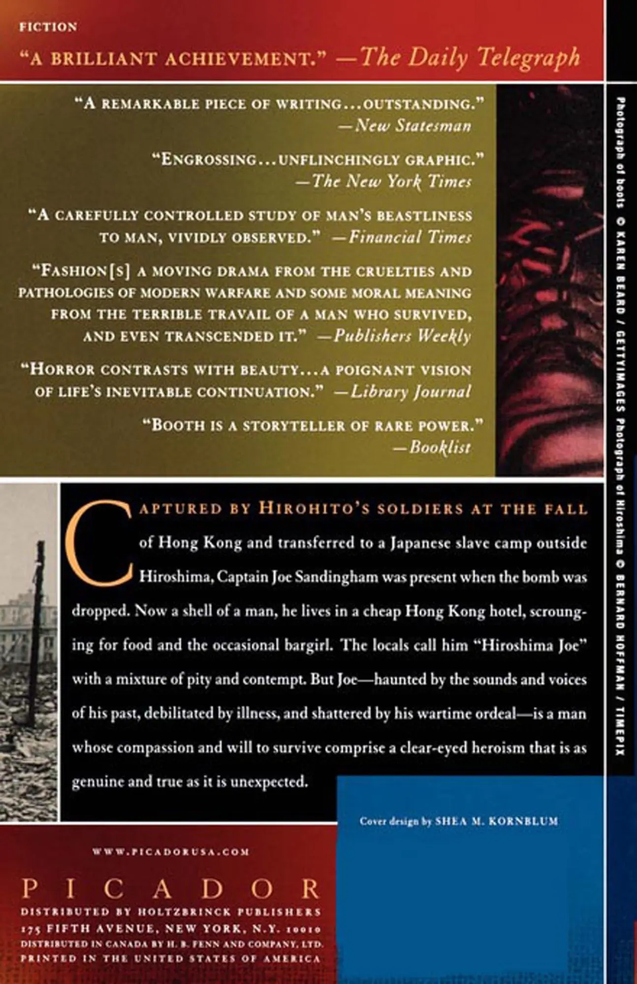 Rückseite: 9780312268053 | Hiroshima Joe | Martin Booth | Taschenbuch | Englisch | 2003