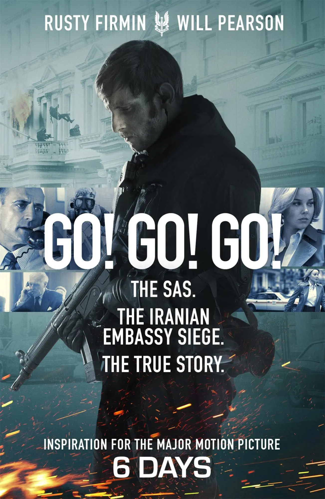 Cover: 9781474608053 | Go! Go! Go! | The Sas. the Iranian Embassy Siege. the True Story