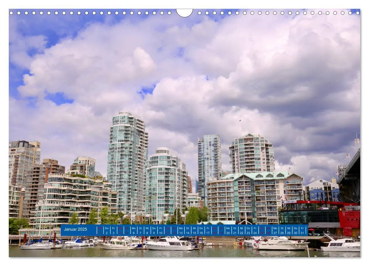 Bild: 9783435348053 | Vancouver - Träumen zwischen Wolken und Meer (Wandkalender 2025 DIN...