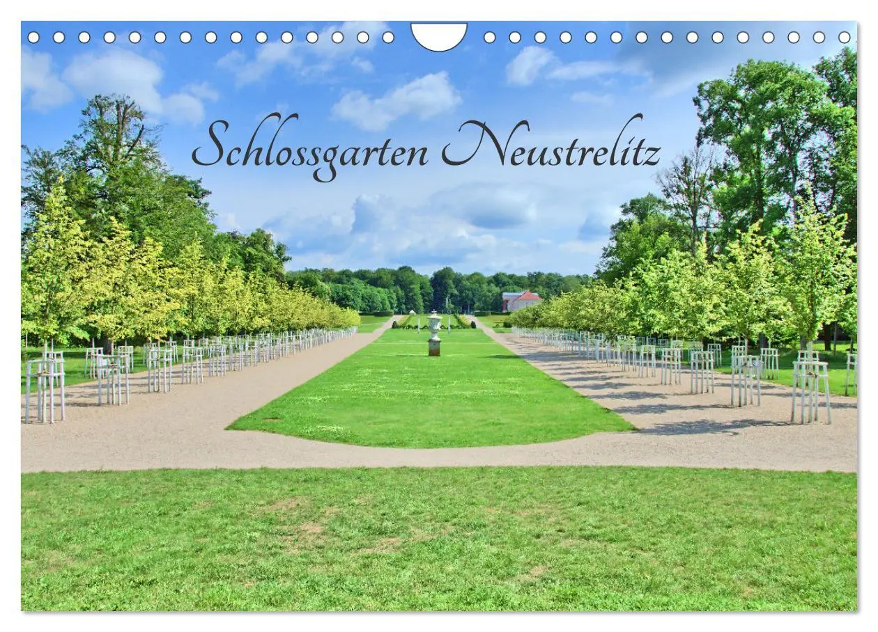 Cover: 9783457438053 | Schlossgarten Neustrelitz (Wandkalender 2026 DIN A4 quer), CALVENDO...