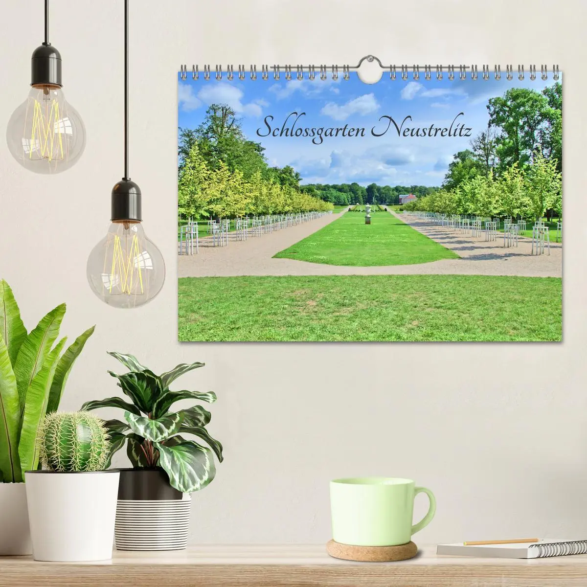 Bild: 9783457438053 | Schlossgarten Neustrelitz (Wandkalender 2026 DIN A4 quer), CALVENDO...