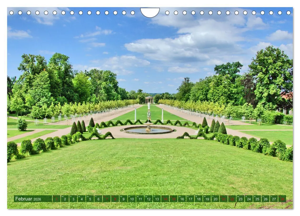 Bild: 9783457438053 | Schlossgarten Neustrelitz (Wandkalender 2026 DIN A4 quer), CALVENDO...