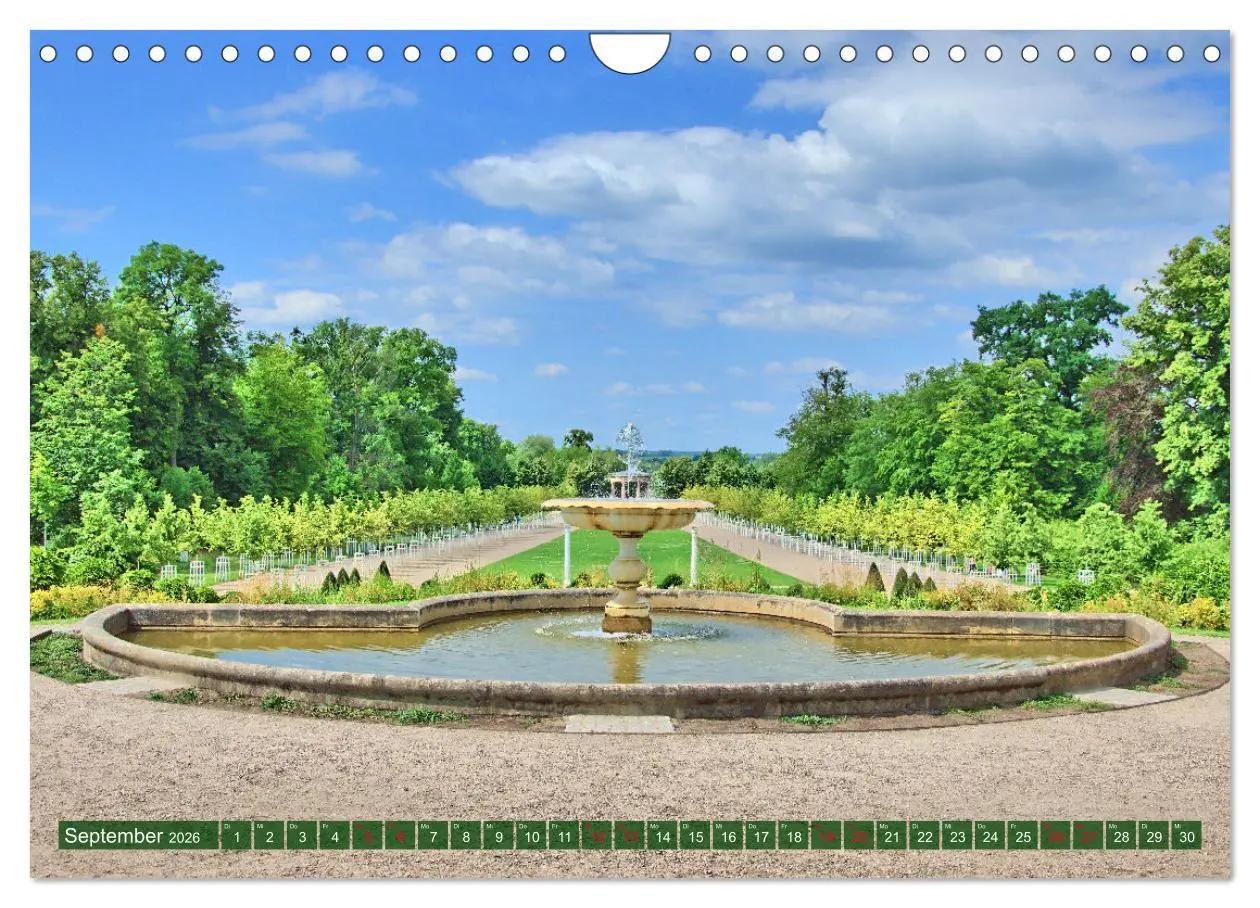 Bild: 9783457438053 | Schlossgarten Neustrelitz (Wandkalender 2026 DIN A4 quer), CALVENDO...