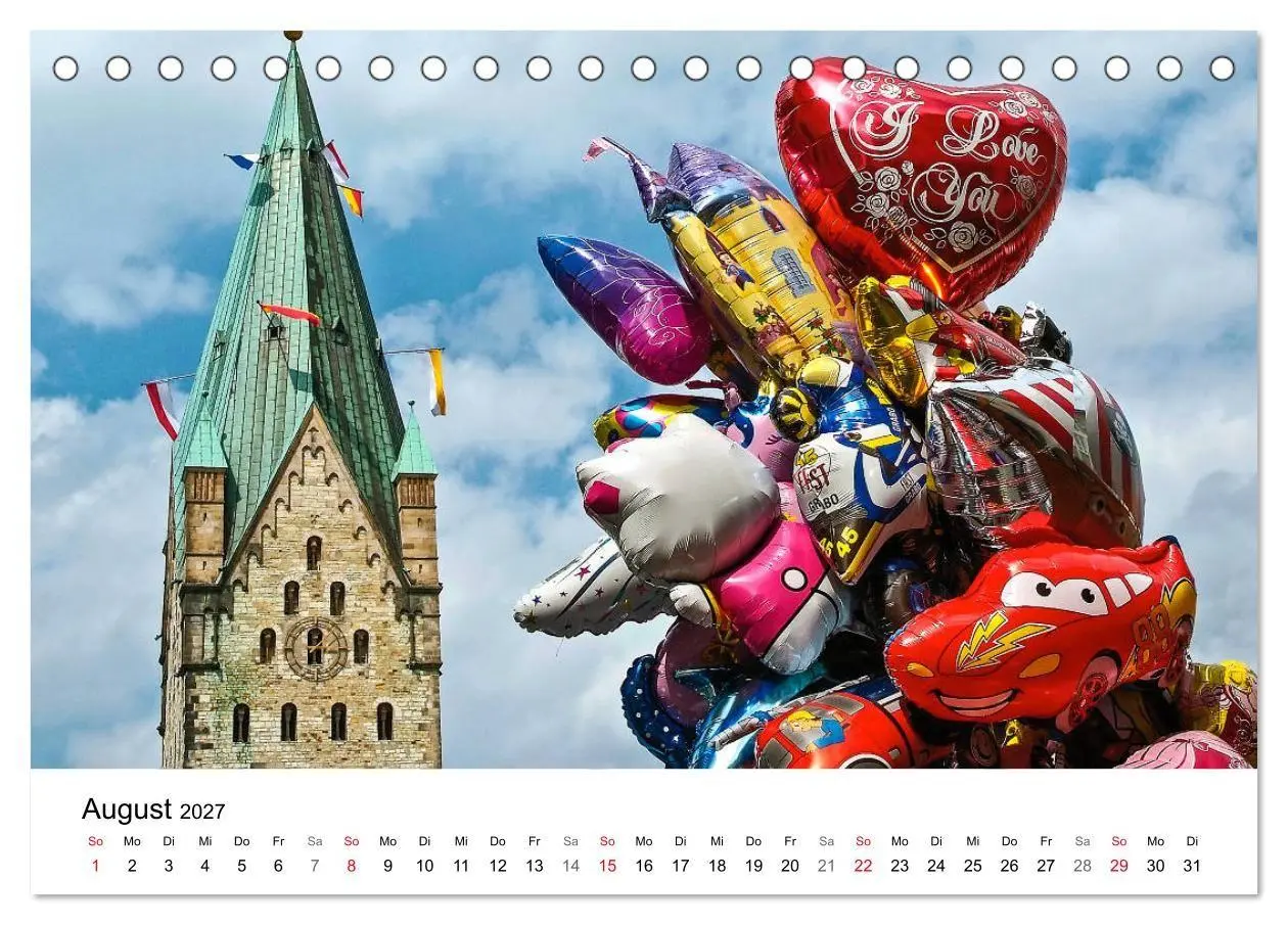 Bild: 9783569858053 | Paderborn - Die schönsten Seiten der Stadt (Tischkalender 2027 DIN...