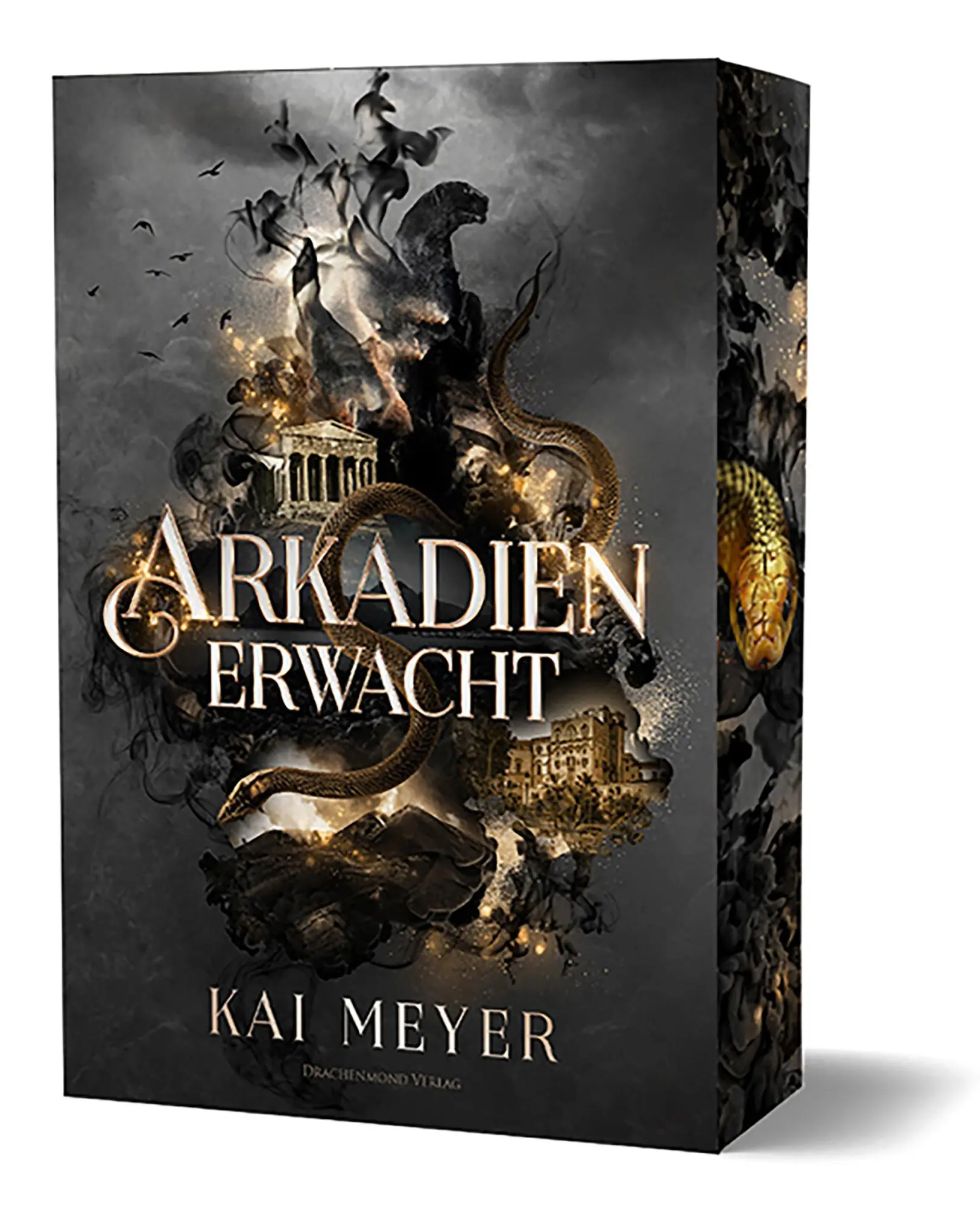 Cover: 9783959918053 | Arkadien erwacht | Softcover mit Farbschnitt-Garantie | Kai Meyer