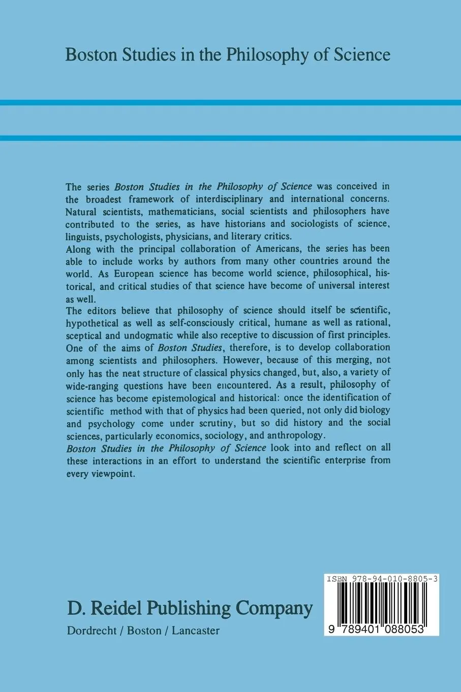 Rückseite: 9789401088053 | The Relativistic Deduction | Émile Meyerson | Taschenbuch | 290 S.