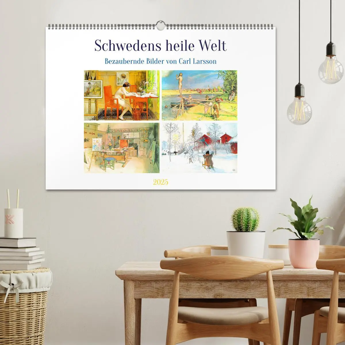 Bild: 9783383868153 | Schwedens heile Welt (Wandkalender 2025 DIN A2 quer), CALVENDO...